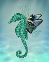Winged Seahorse Fine Art Print