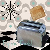 Fifties Kitchen I Fine Art Print