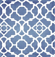 Moroccan Blues III Fine Art Print