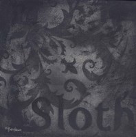 The Seven Deadly Sins - Sloth Fine Art Print