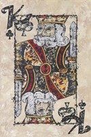 King of Clubs Fine Art Print