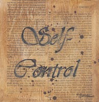 Self Control Fine Art Print