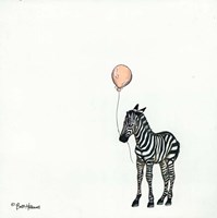 Nursery Zebra Fine Art Print