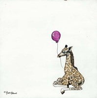 Nursery Giraffe Fine Art Print