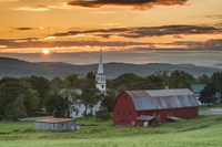 A Farm and A Prayer Fine Art Print