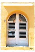 Beach House Window Fine Art Print