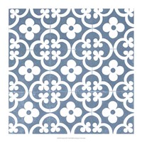 Chambray Tile I Fine Art Print