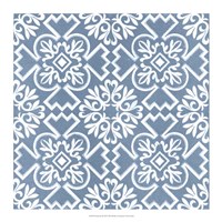 Chambray Tile III Fine Art Print