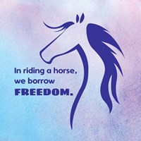 Horse Quote 3 Fine Art Print