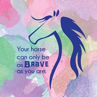 Horse Quote 14 Fine Art Print