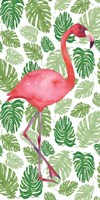 Tropical Flamingo I Fine Art Print