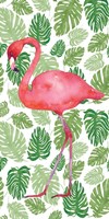 Tropical Flamingo II Fine Art Print