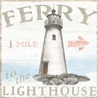 Seaside Life IV Framed Print