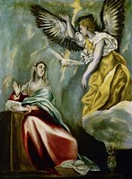 The Annunciation c. 1600 Fine Art Print