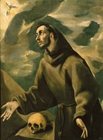 Saint Francis Receives the Stigmata Fine Art Print