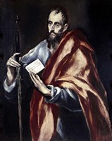 Apostle Saint Paul, 1602-05 Fine Art Print