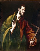 Apostle Saint Thomas, 1602-05 Fine Art Print