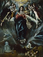 The Immaculate Conception c. 1608-14 Fine Art Print