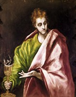 Apostle Saint John the Evangelist Fine Art Print