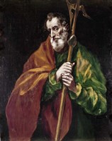 Apostle Saint Thaddeus (Jude) Fine Art Print