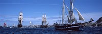 Tall Ships, Brittany, France Fine Art Print