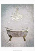 Gilded Bath II - Metallic Foil Fine Art Print