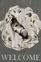 Woodland Welcome II Framed Print