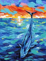 Ocean Friends II Framed Print