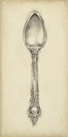 Ornate Cutlery II Framed Print