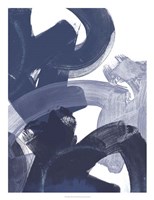 Blue on Blue I Fine Art Print