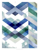 Crystal Chevron II Fine Art Print