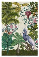 Paradis Chinoiserie I Fine Art Print