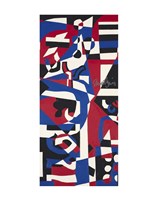 Composition Concrete (Study for Mural), 1957-1960 Fine Art Print