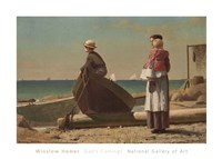 Dad's Coming!, 1873 Fine Art Print