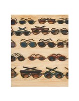 Five Rows of Sunglasses, 2000 Fine Art Print