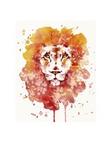 Pride (Watercolor Lion) Fine Art Print