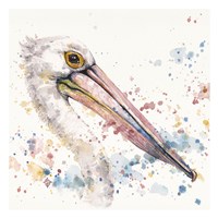 Pelicans About Fine Art Print