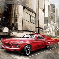 Red Rocket (detail) Fine Art Print