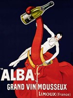 ""Alba"" Grand Vin Mousseux, ca. 1928 Fine Art Print