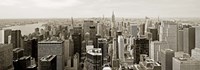 Manhattan Looking South Fine Art Print