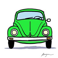 Green Bug Fine Art Print