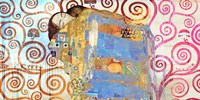 Klimt's Embrace 2.0 Fine Art Print