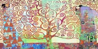 Klimt's Tree of Life 2.0 Fine Art Print