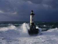 Phare d' Ar-Men, Bretagne Fine Art Print