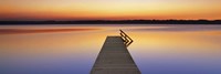 Boardwalk, Bavaria, Germany Fine Art Print