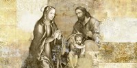 Nativity (after G. Antonio Bazzi) Fine Art Print