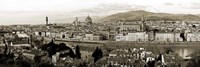 Panoramic View of Florence Fine Art Print