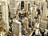 Skycrapers in Manhattan, NYC Fine Art Print