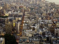 Aerial View of Manhattan, NYC Fine Art Print