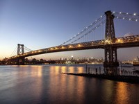 Queensboro Bridge and Manhattan from Brooklyn, NYC Fine Art Print